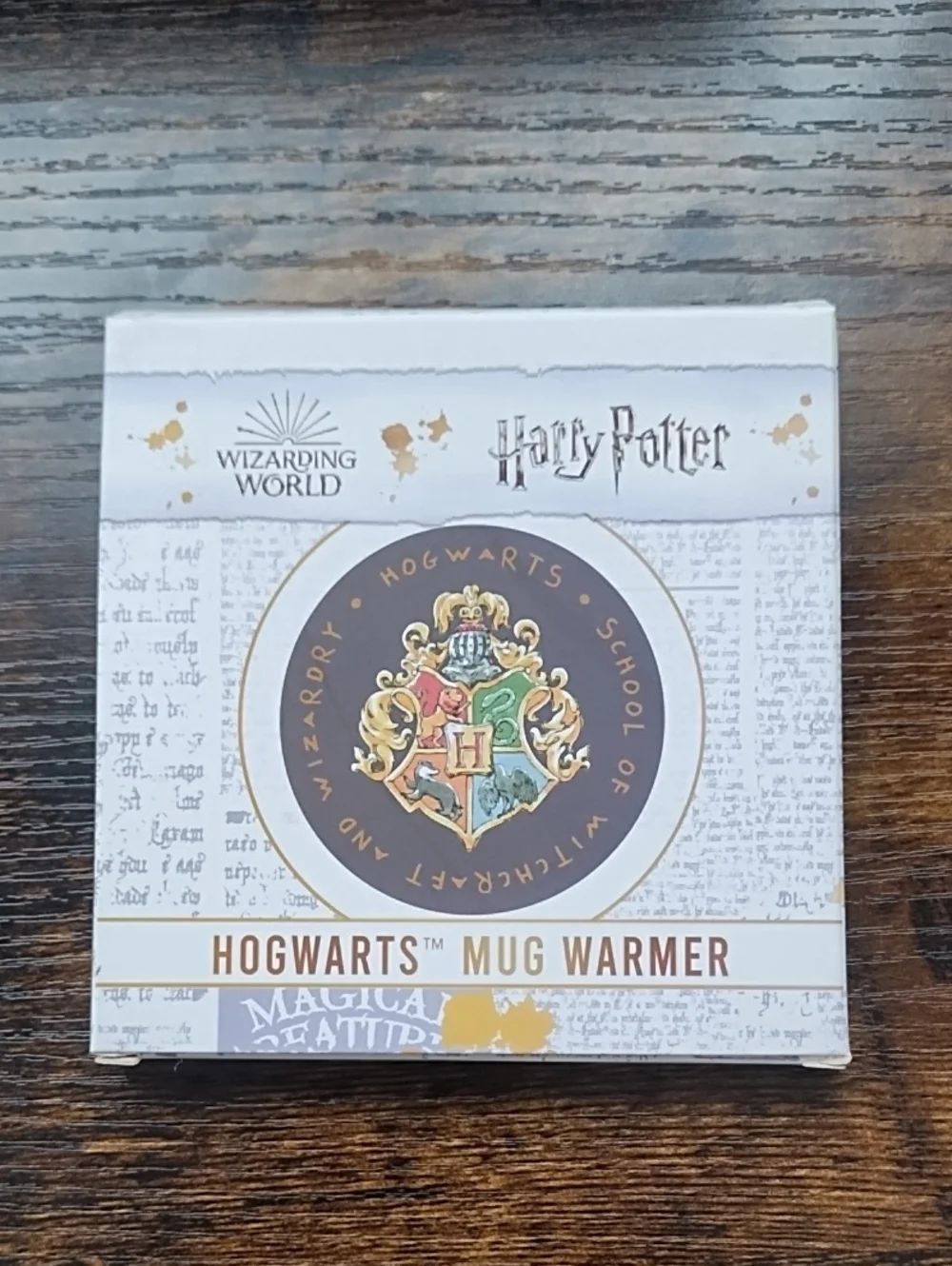 Harry Potter Hogwarts Mug Warmer Coaster USB